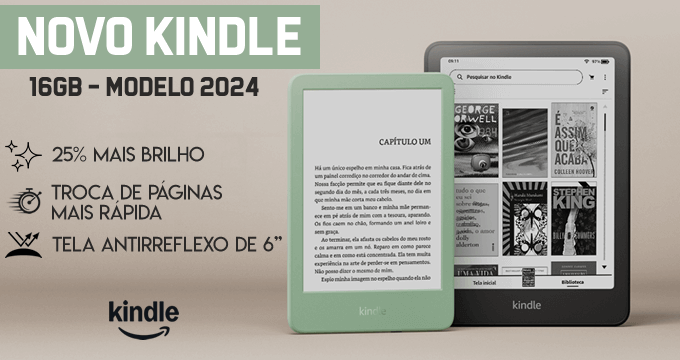 Novo Kindle (16 GB - Modelo 2024)