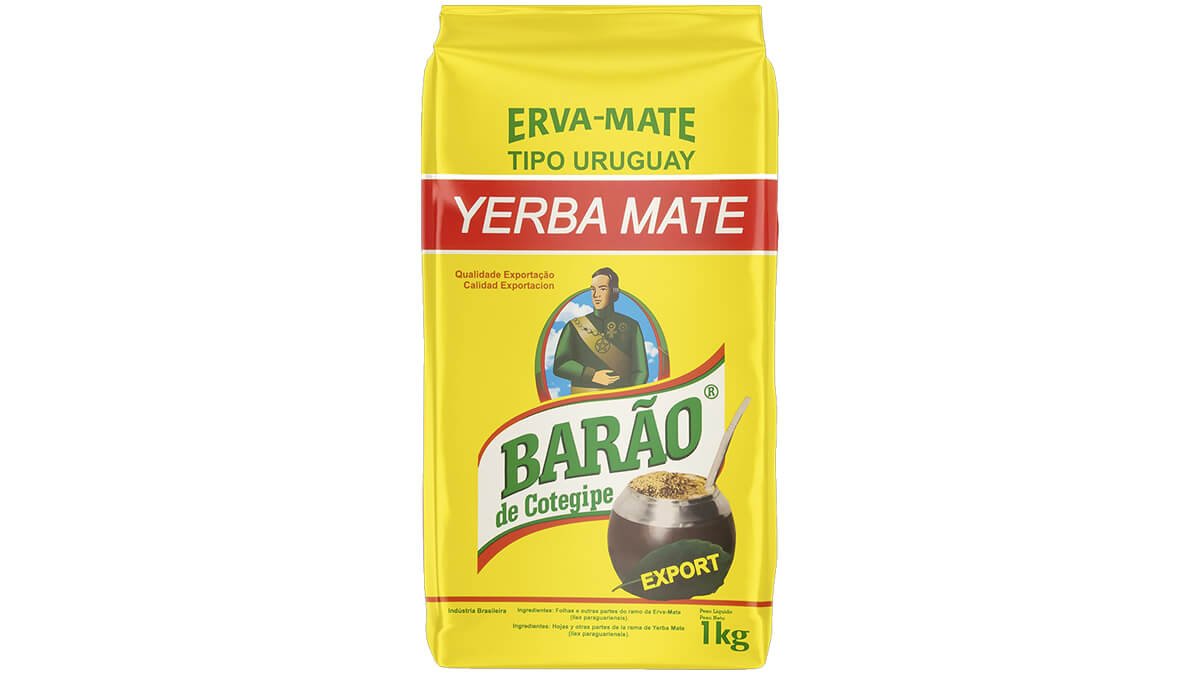 Erva-Mate para Chimarrão Barão de Cotegipe Export - 1kg
