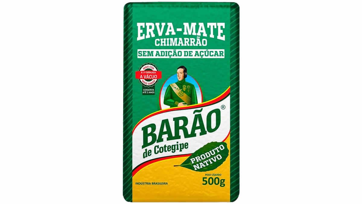 Erva-Mate para Chimarrão Barão de Cotegipe Nativa - Vácuo 500g