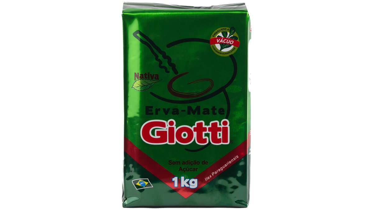 Erva-Mate para Chimarrão Giotti Tradicional - Vácuo 1kg