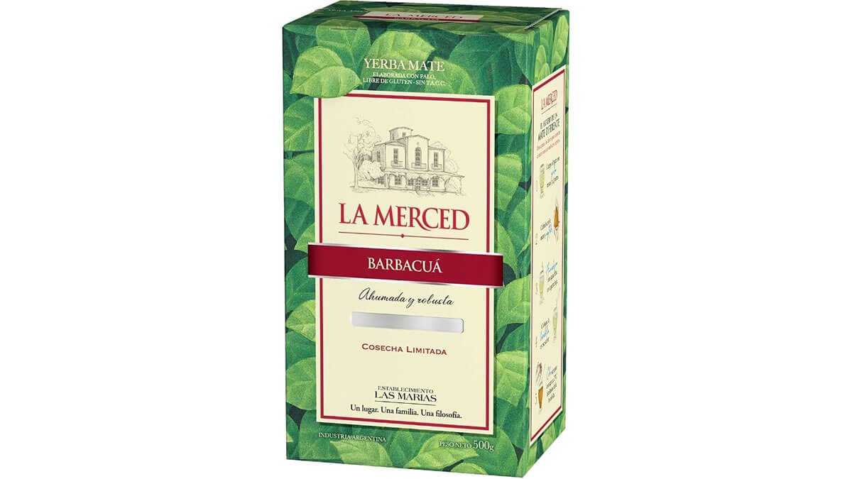 Erva-Mate para Chimarrão La Merced Barbacuá - 500g
