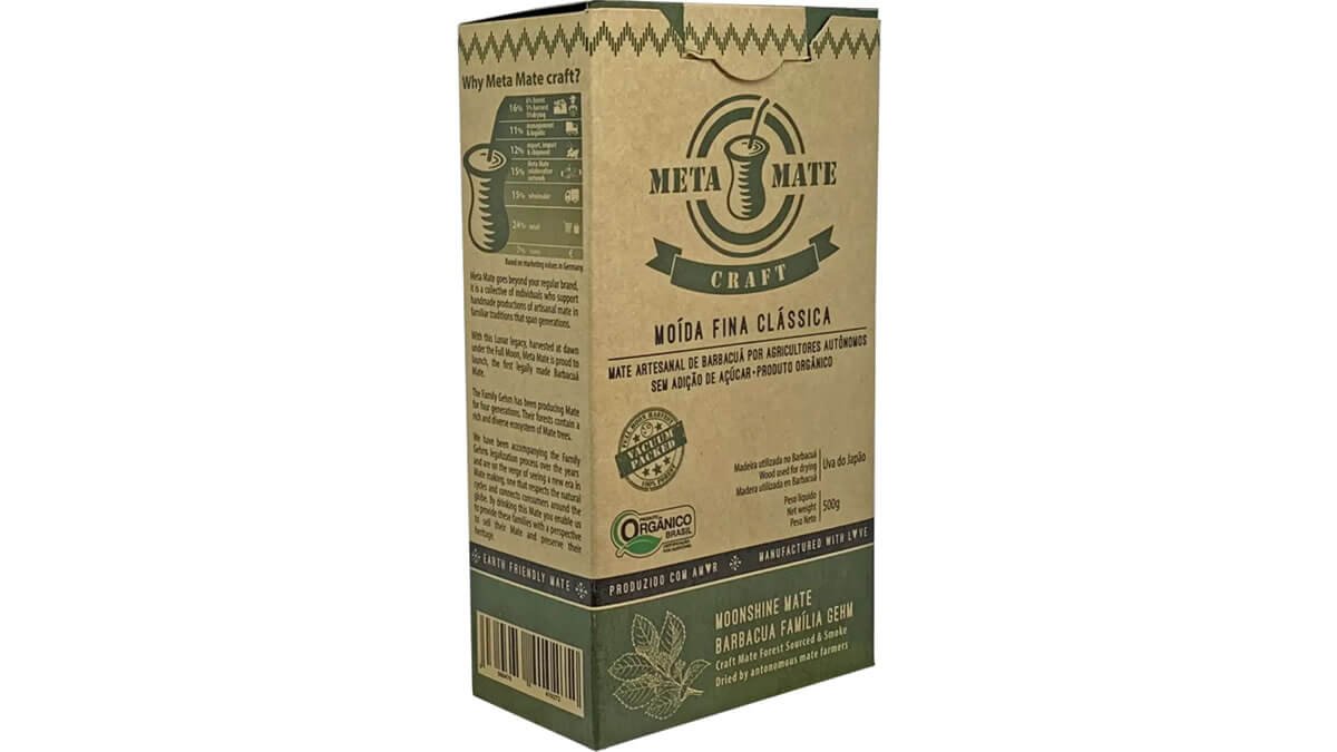 Erva-Mate para Chimarrão Meta Mate Orgânica Barbacuá - 500g