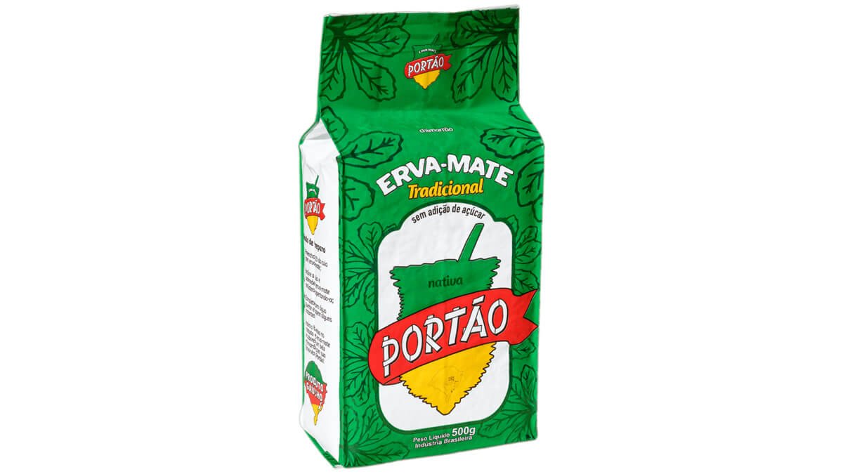 Erva-Mate para Chimarrão Portão Tradicional Nativa - Vácuo 1kg