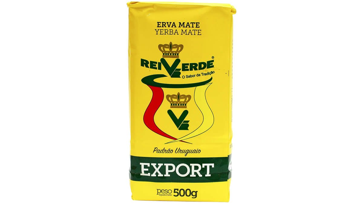 Erva-Mate para Chimarrão Rei Verde Export Padrão Uruguaio - 500g