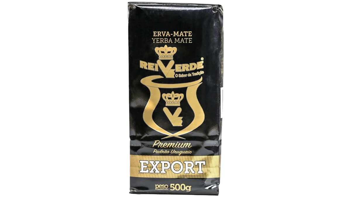 Erva-Mate para Chimarrão Rei Verde Export Premium Padrão Uruguaio - 500g