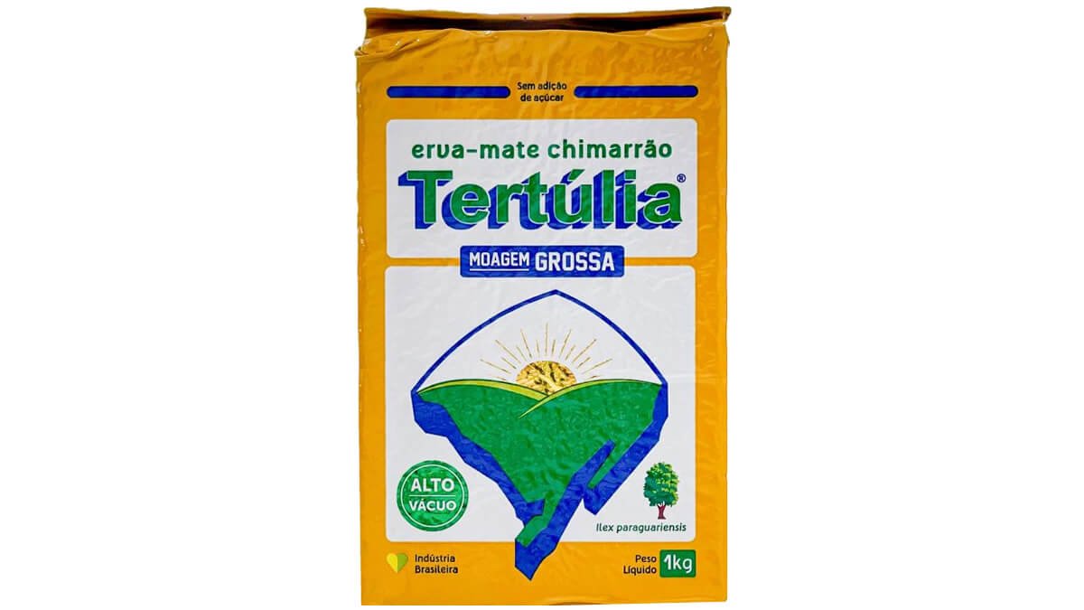 Erva-Mate para Chimarrão Tertúlia Moagem Grossa - Vácuo 1kg