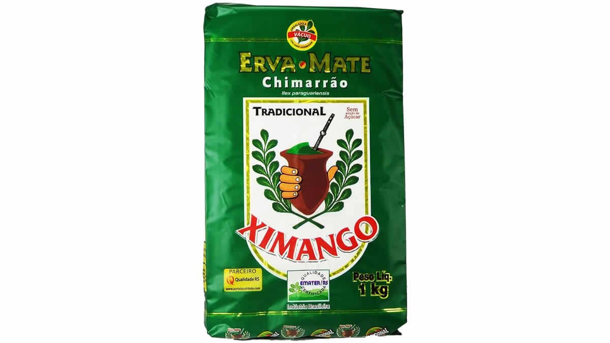 Erva-Mate para Chimarrão Ximango Tradicional - Vácuo 1kg