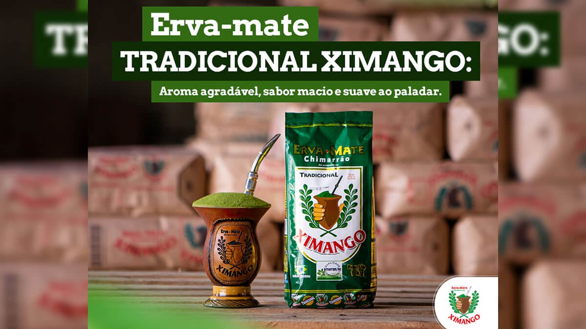 Erva-Mate Tradicional para Chimarrão Ximango