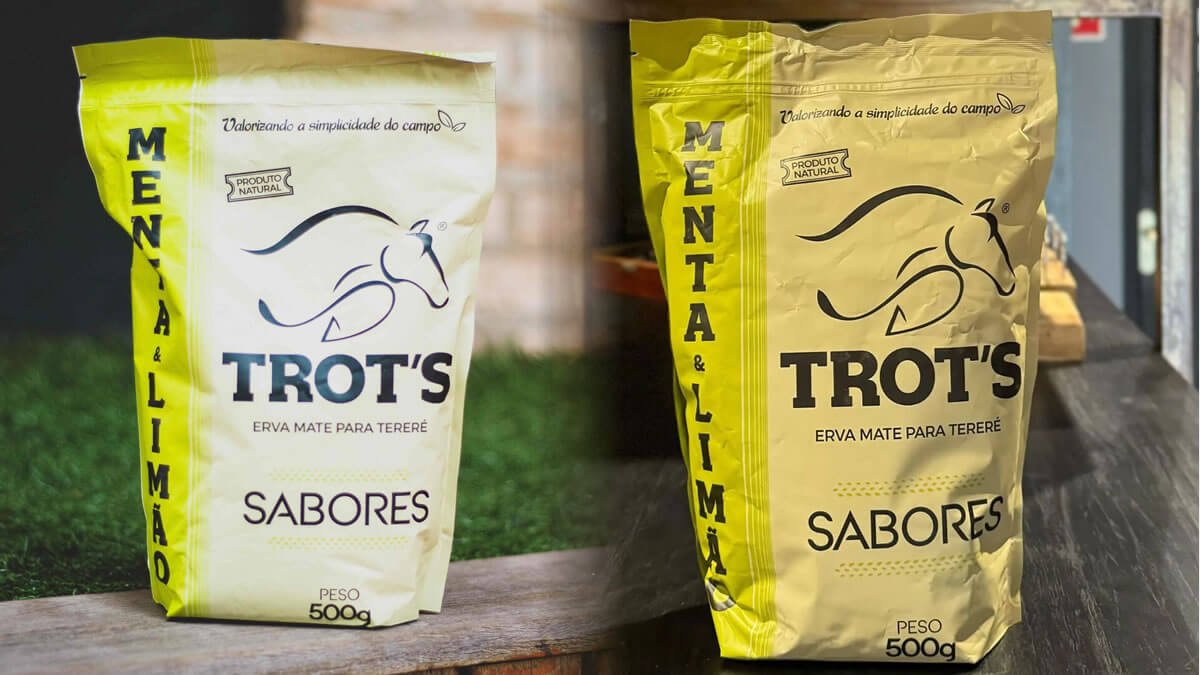 Erva-Mate para Tereré Trot's sabor Menta e Limão